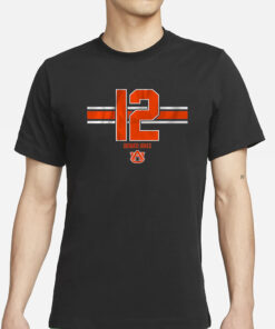 Auburn Basketball Denver Jones 12 T-Shirt1