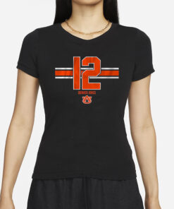 Auburn Basketball Denver Jones 12 T-Shirt2