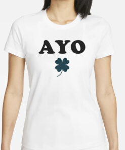 Ayo Edebiri Four Leaf Clover T-Shirt1