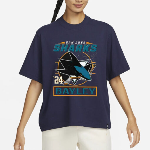 Bayley X San Jose Sharks T-Shirt