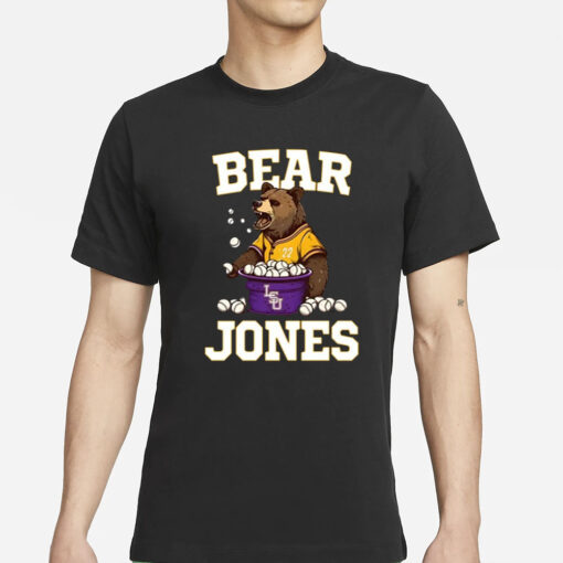 Bear Jones Lsu Baseball T-Shirt