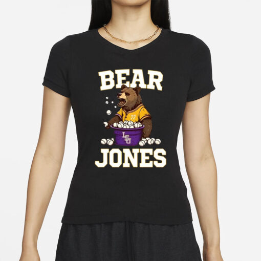 Bear Jones Lsu Baseball T-Shirts