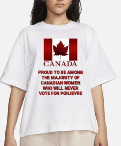 Bkbelton Canada Proud To Be Among The Majority Of Canadian Women T-Shirts