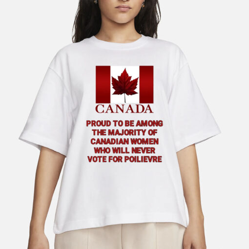 Bkbelton Canada Proud To Be Among The Majority Of Canadian Women T-Shirts