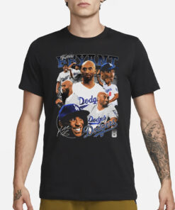 Black Mamba T-Shirt Dodgers Lakers3