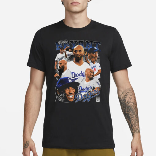 Black Mamba T-Shirt Dodgers Lakers3