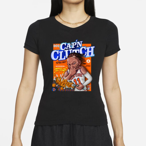 Bocker Backpages Cap’N Clutch Naturally Clutch Oat Brun Cereal Jalen Brunson T-Shirts