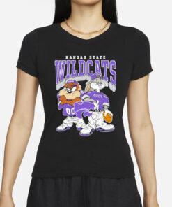 Bugs Bunny And Taz Kansas State Wildcats T-Shirts