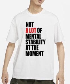 Carly Heading Not A Lot Of Mental Stability At The Moment T-Shirt