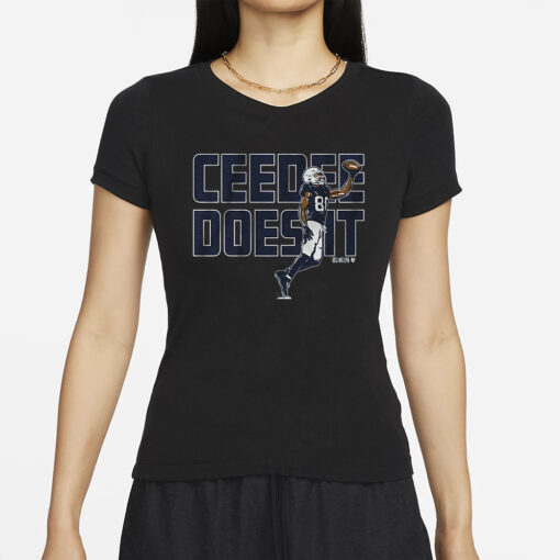 Ceedee Lamb Ceedee Does It T-Shirts