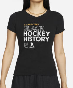 Celebrating Black Hockey History Month T-Shirts