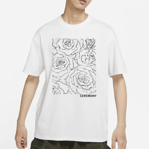 Ceremony Red Rose T-ShirtsCeremony Red Rose T-Shirts