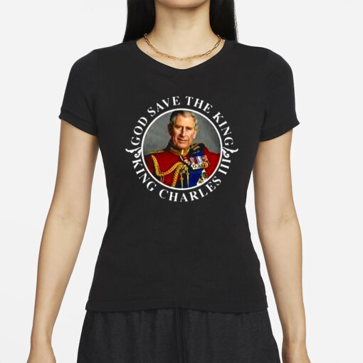 Charles Iii King God Save The King T-Shirt