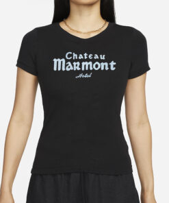 Chateau Marmont Black T Shirt