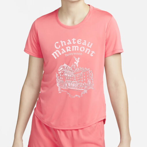 Chateau Marmont Heather Burgundy T-Shirts