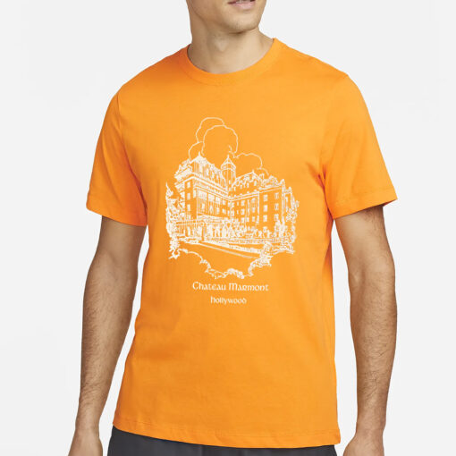 Chateau Marmont Hollywood Gold T-Shirt