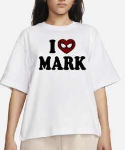 Dadasayy I Love Mark Spiderman T-Shirt