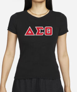 Delta Sigma Theta 3 Greek Letter T-Shirt