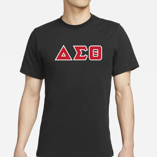 Delta Sigma Theta 3 Greek Letter T-Shirts