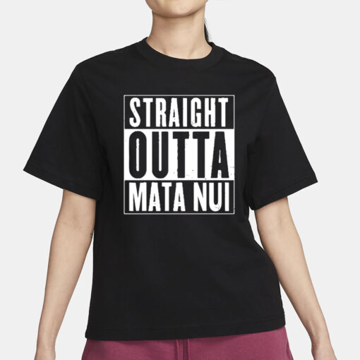 Doodlenights Straight Outta Mata Nui T-Shirt3