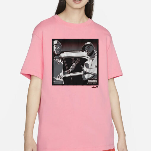 ELLY DE LA CRUZ & HUNTER GREENE WINDOW SMASH T-SHIRT1