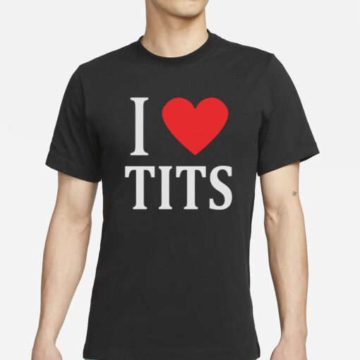 Elon Musk I Love Tits T-Shirt1