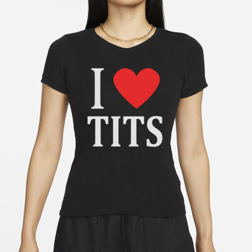 Elon Musk I Love Tits T-Shirts