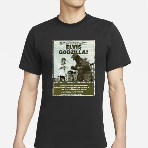 Elvis Versus Godzilla T-Shirt