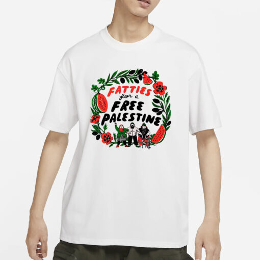 Fatties For A Free Palestine T-Shirt