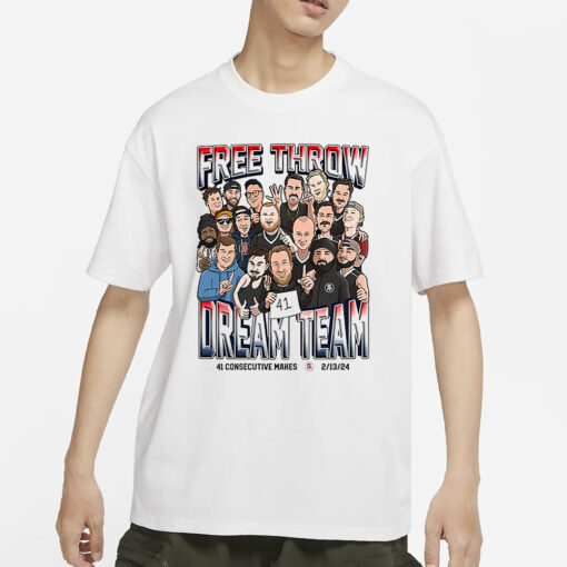 Free Throw Dream Team 41 Consecutive Makes T-Shirt