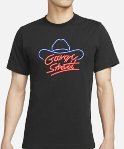 George Strait 2023 Neon Hat Tour T-Shirt