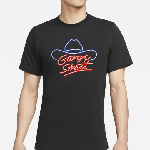 George Strait 2023 Neon Hat Tour T-Shirt