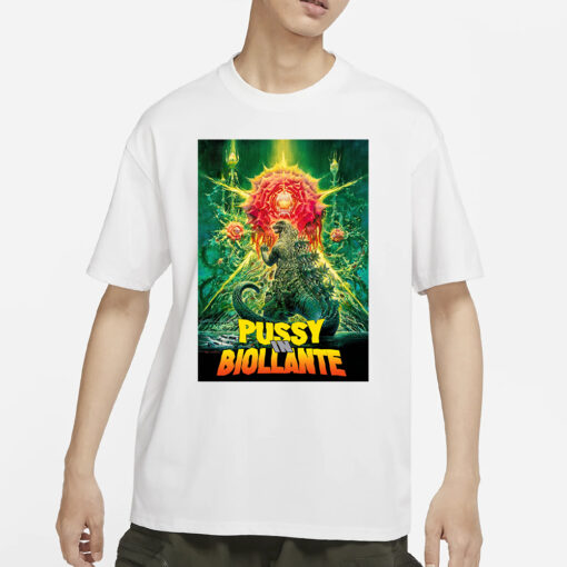 Heisei Godzilla Pussy In Biollante T-Shirt