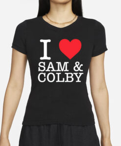 I Love Sam & Colby T-Shirt