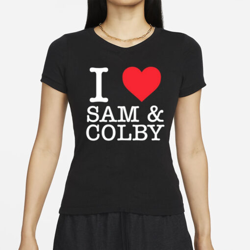 I Love Sam & Colby T-Shirt