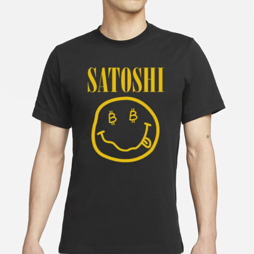 Jack Dorsey Wearing Satoshi T-Shirt