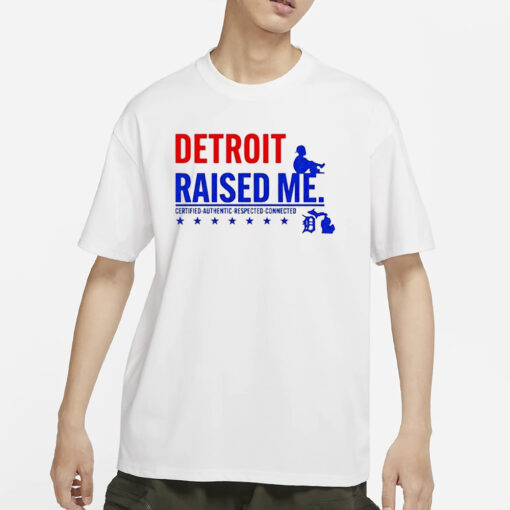 Jemele Hill Detroit Raised Me Certified Respected Connected T-Shirt