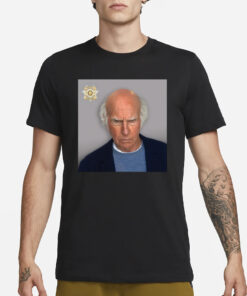 Larry David Mug Shot T-Shirt1