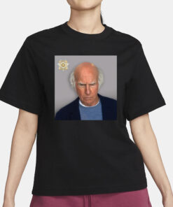 Larry David Mug Shot T-Shirt3