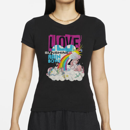 Love Sunshine Rainbows My Little Pony T Shirt