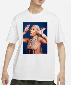 Megantheestallion Store Hiss Tina Snow T-Shirt