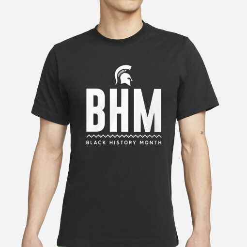 Michigan State Women’s Basketball Black History Month Bhm T-Shirt