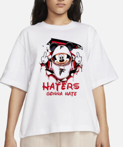 Mickey Mouse Atlanta Falcons Haters Gonna Hate T-Shirt