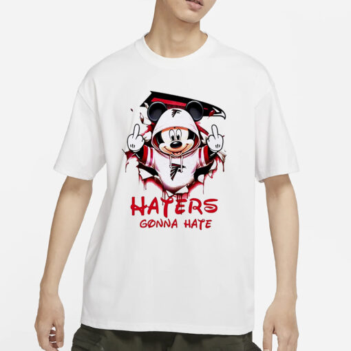 Mickey Mouse Atlanta Falcons Haters Gonna Hate T-Shirts