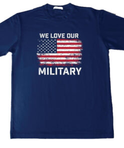 Nikki Haley 2024 we Love Our Military T-Shirt