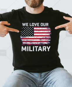 Nikki Haley We Love Our Military Long Sleeve T-Shirt1`