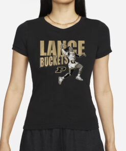 PURDUE BASKETBALL LANCE JONES BUCKETS T-SHIRT