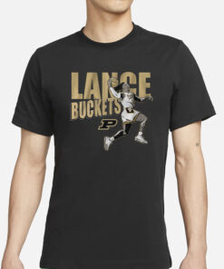 PURDUE BASKETBALL LANCE JONES BUCKETS T-SHIRTS