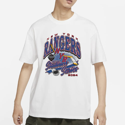 Rangers Stadium Series 2024 Event Franklin T-Shirt