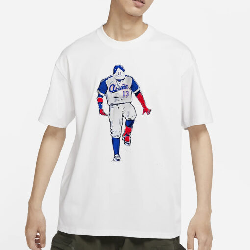 Ronald Acuna Jr Superstar Pose T-Shirt